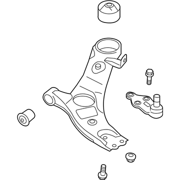 Hyundai 54500-4Z000 Arm Complete-Front Lower, LH