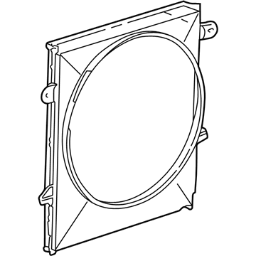 Ford F87Z-8146-AC Shroud