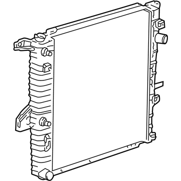 Ford 6L5Z-8005-DA Radiator Assembly