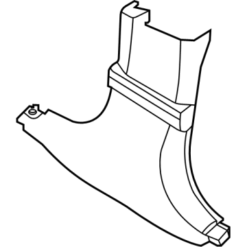 BMW 51-43-8-737-605 COVER, B-COLUMN BOTTOM LEFT