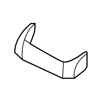 BMW 51-43-5-A11-291 TRIM COVER, B-PILLAR, CENTER