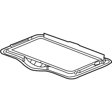 GM 89044585 Frame, Sun Roof (Lower W/Screws)