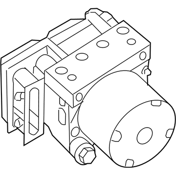 Nissan 47660-7FL2B Aniti Skid Actuator And Ecu Assembly