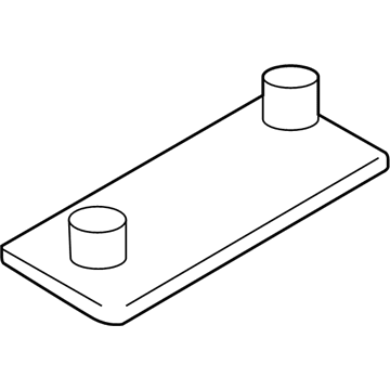 BMW 65-75-8-363-095 Bracket For Radio Burglar Alarm Module