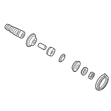 GM 15141454 Mount Kit, Rear Shock Absorber Lower & Upper