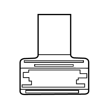 Toyota 74599-0E020 Air Bag Label