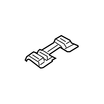 Hyundai 85433-J9000 Bracket-Assist Handle Mounting Rear, LH