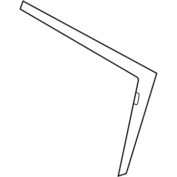 Nissan 89628-1JA0D Silencer-3rd Seat Back, RH