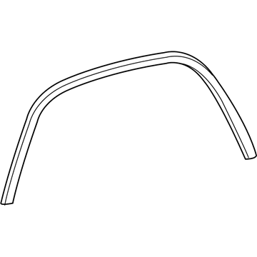 Mopar 57010620AE Molding-Wheel Flare