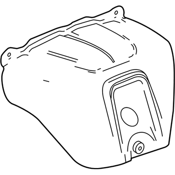 GM 12641749 Heat Shield