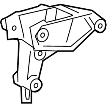 GM 25854229 Transmission Mount Bracket