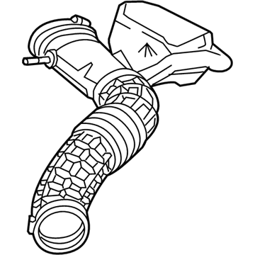 Ford DA8Z-9B659-C Upper Duct