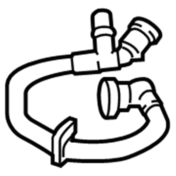 BMW 16-12-7-402-615 Vent Pipe