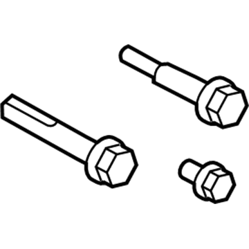 Ford 6U2Z-2L527-A Caliper Support Mount Kit