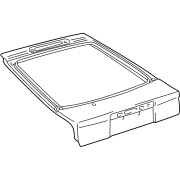 Toyota 67005-2B750 Panel Sub-Assy, Back Door