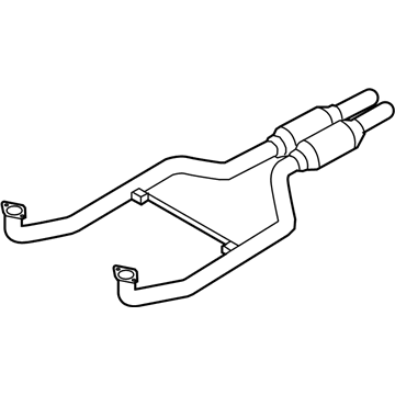 BMW 18-30-7-578-191 Exhaust Pipe