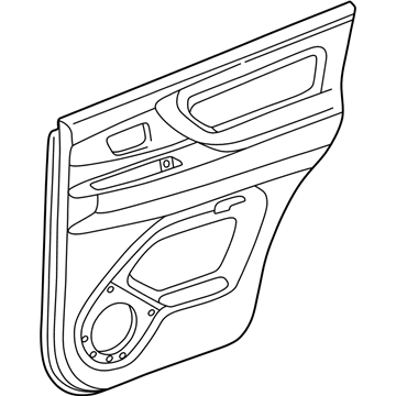 Toyota 67630-60A70-B0 Door Trim Panel