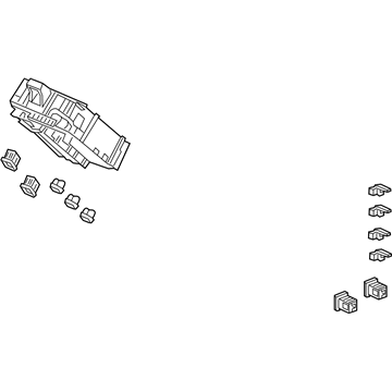Acura 38200-TY2-A01 Box Assembly, Driver Fuse (Rewritable)