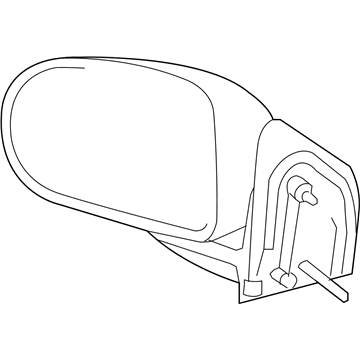 Mopar 5115042AG Mirror-Outside Rearview Electric F