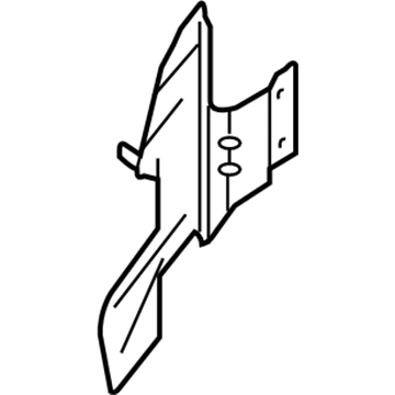 Nissan 62810-ET80A Guide-Air, Front RH