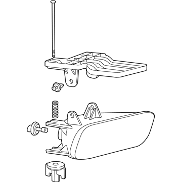 GM 15252038 Fog Lamp Assembly