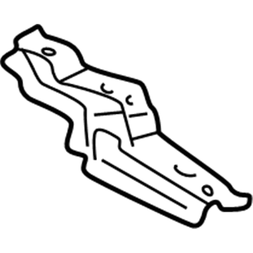 Lexus 51079-60071 Bracket Sub-Assy, Side Step