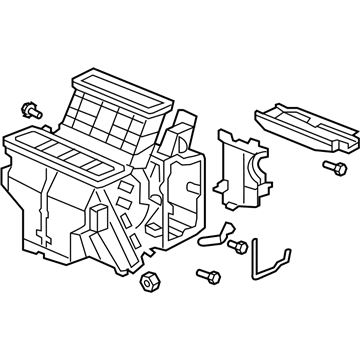 Honda 79106-SHJ-A41 Sub-Heater Unit