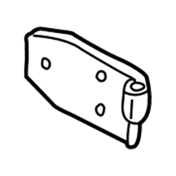 Mopar 55176369 Door Half Hinge Upper Left