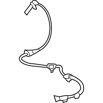 GM 13470638 Front Speed Sensor