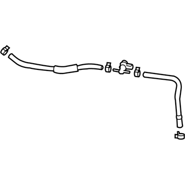 Toyota 23820-20211 Hose Assy, Fuel Vapor Feed