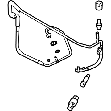 Ford 9L2Z-19972-B Discharge Line