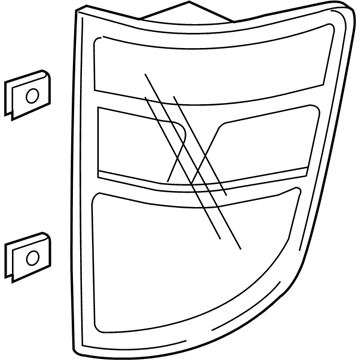 Honda 33551-SJC-A01 Lamp Unit, L. Tail