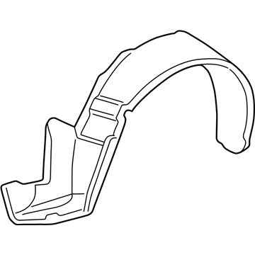 GM 10434830 Liner, Front Wheelhouse