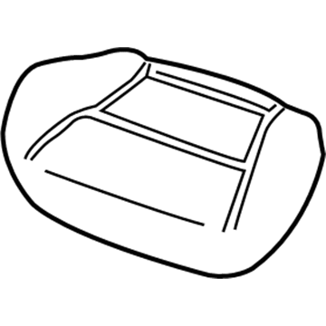 GM 92144770 Pad, Rear Seat Cushion