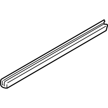 GM 22682296 Sealing Strip, Front Side Door Window Outer