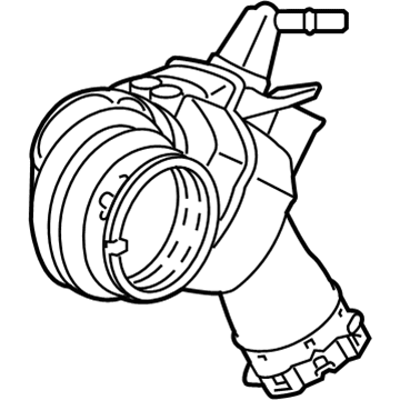 GM 22844633 Air Outlet Tube