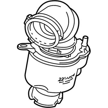 GM 22844630 Air Outlet Tube