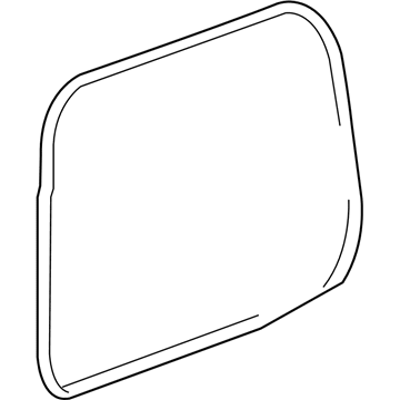 GM 25931894 Weatherstrip, Rear Door