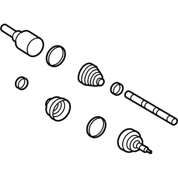 Ford AL3Z-3A427-C Axle Assembly