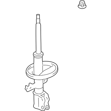 Lexus 48540-49315 Absorber Assy, Shock, Rear LH