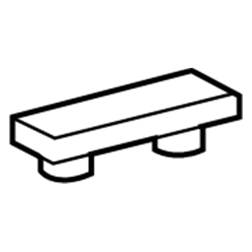 Toyota 75553-0R010 Drip Molding Extension