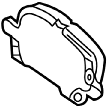 GM 22820406 Front Pads