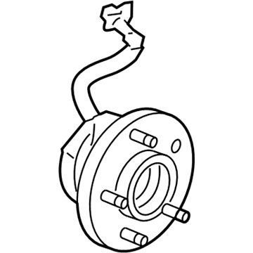 GM 19259807 Hub & Bearing