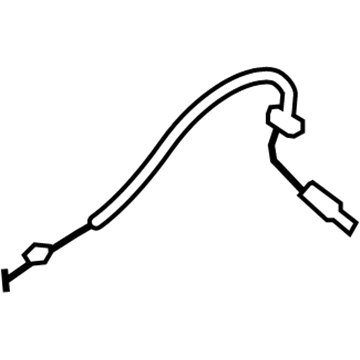 Ford 8A5Z-54221A00-B Lock Cable