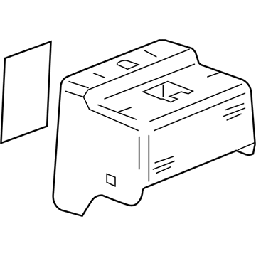 GM 15147143 Cover Asm-Body & Instrument Panel Wiring Harness Junction Block *Cashmere