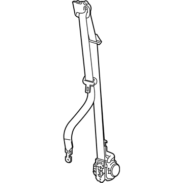 GM 84512904 Outer Belt Assembly