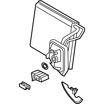 BMW 64-11-9-382-867 Evaporator With Expansion Valve