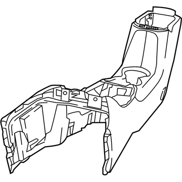 Mopar 7JB172XCAA CONSOLE-FLOOR CONSOLE