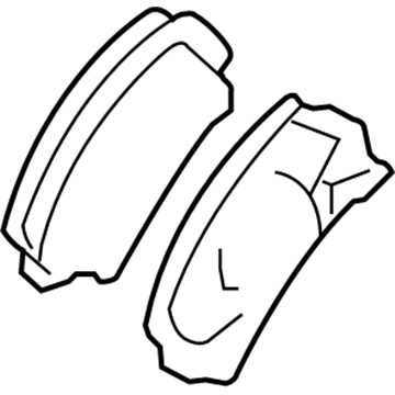 GM 89040317 Front Pads