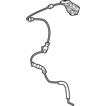 GM 19368665 Front Speed Sensor